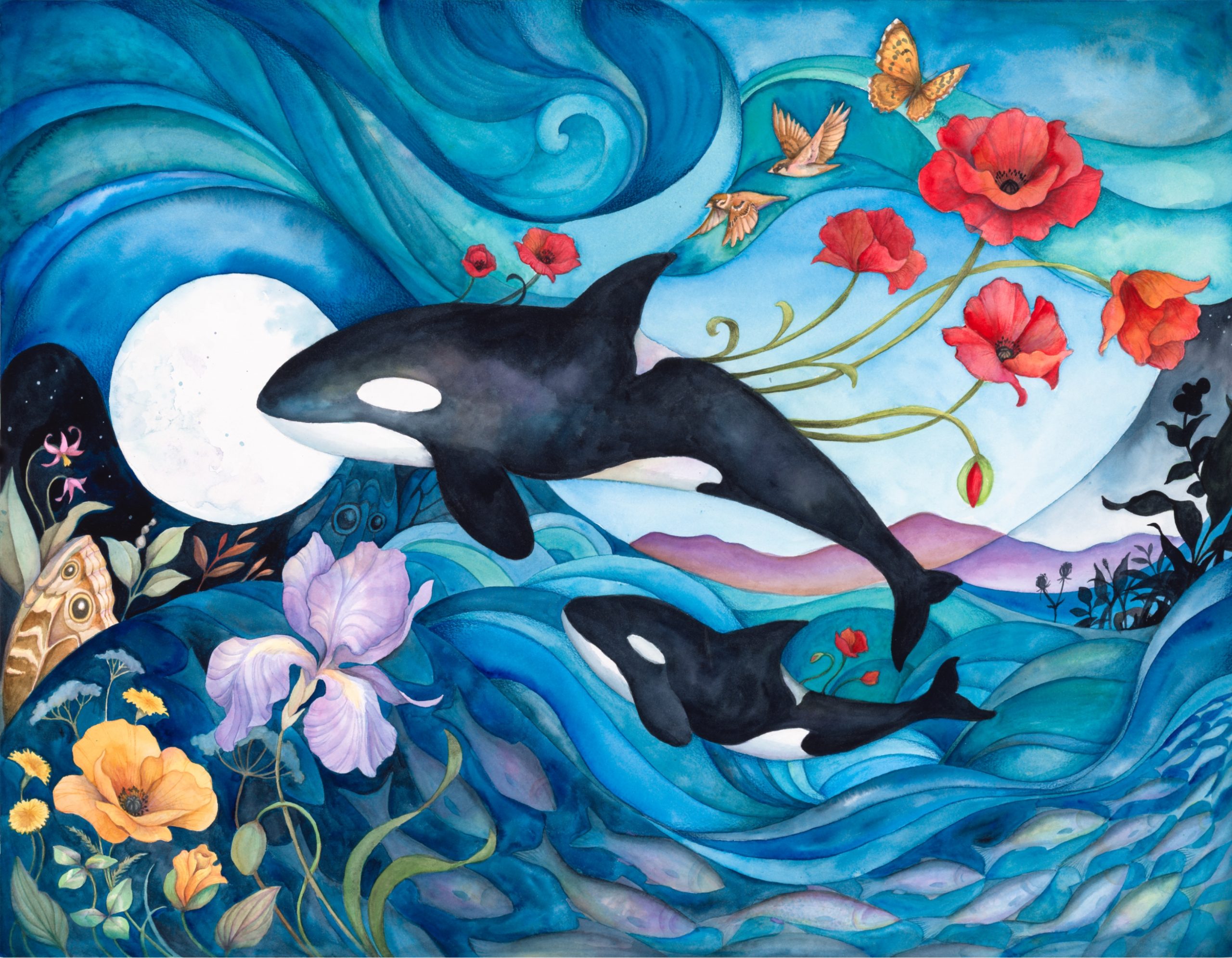 Orca Song Print