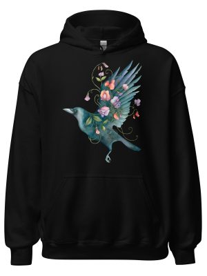 Sweet Pea Crow Hoodie